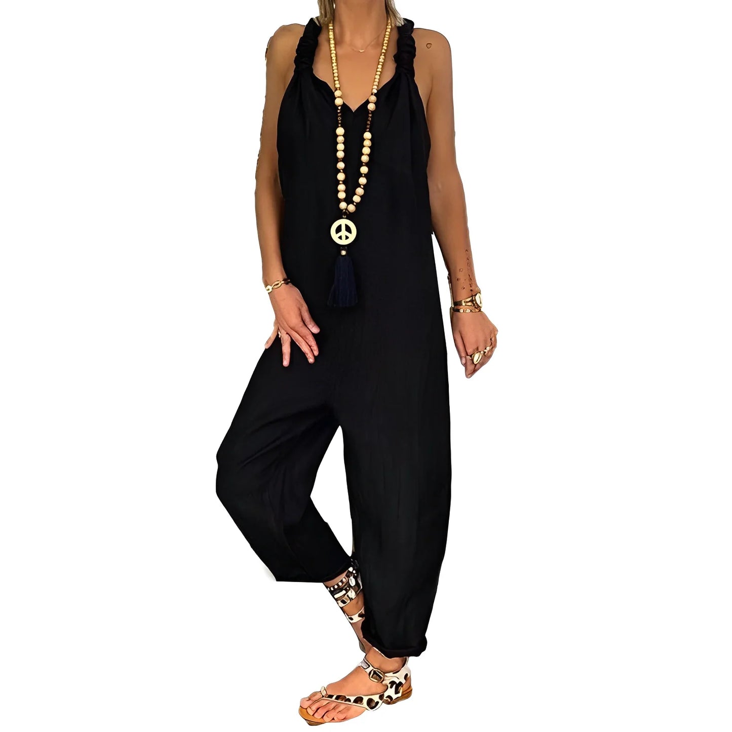 ELEGANTE LATZHOSE I BOHO-STIL - SAMIA