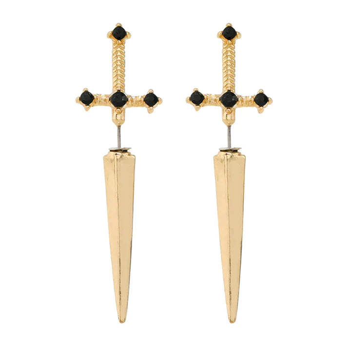 ØRERINGER MED GOTISK SVERD (PAR)