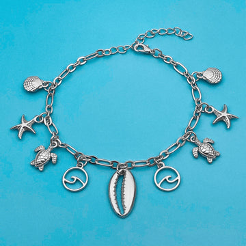 Ocean Charm Anklet