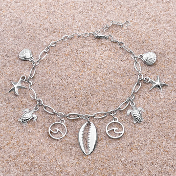 Ocean Charm Anklet