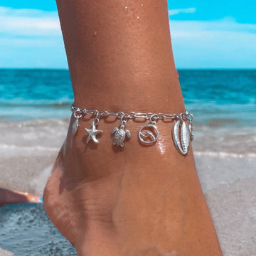 Ocean Charm Anklet