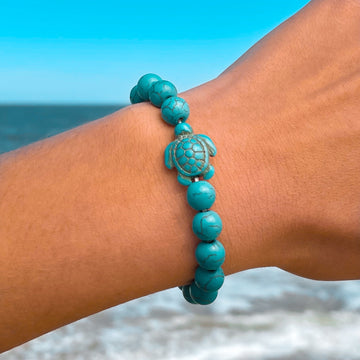 Sea Turtle Stone armbånd