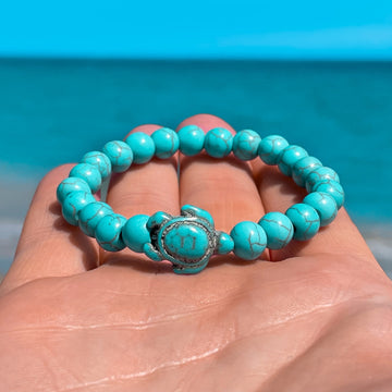 Sea Turtle Stone armbånd