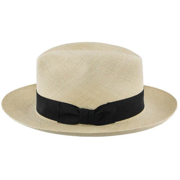 Panama fedora med midtdelle