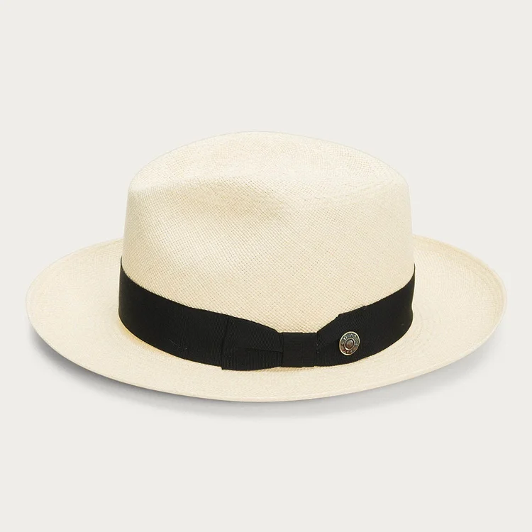 Panama fedora med midtdelle