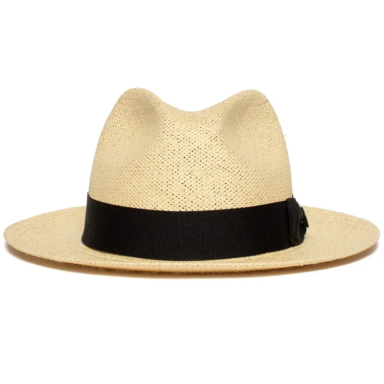 Kan rulles sammen når den skal pakkes sammen-Classic Traveller Panama Hat