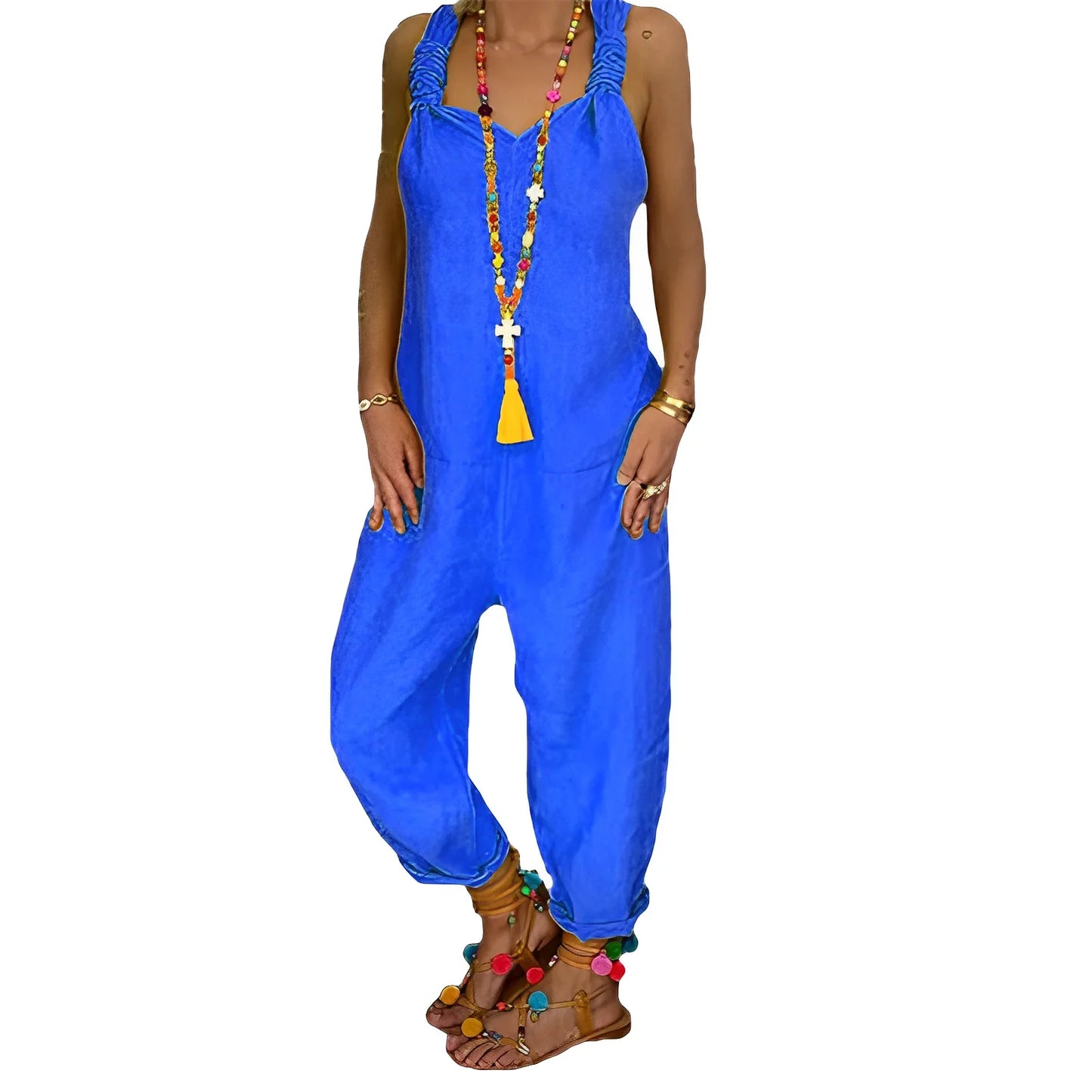 ELEGANTE LATZHOSE I BOHO-STIL - SAMIA