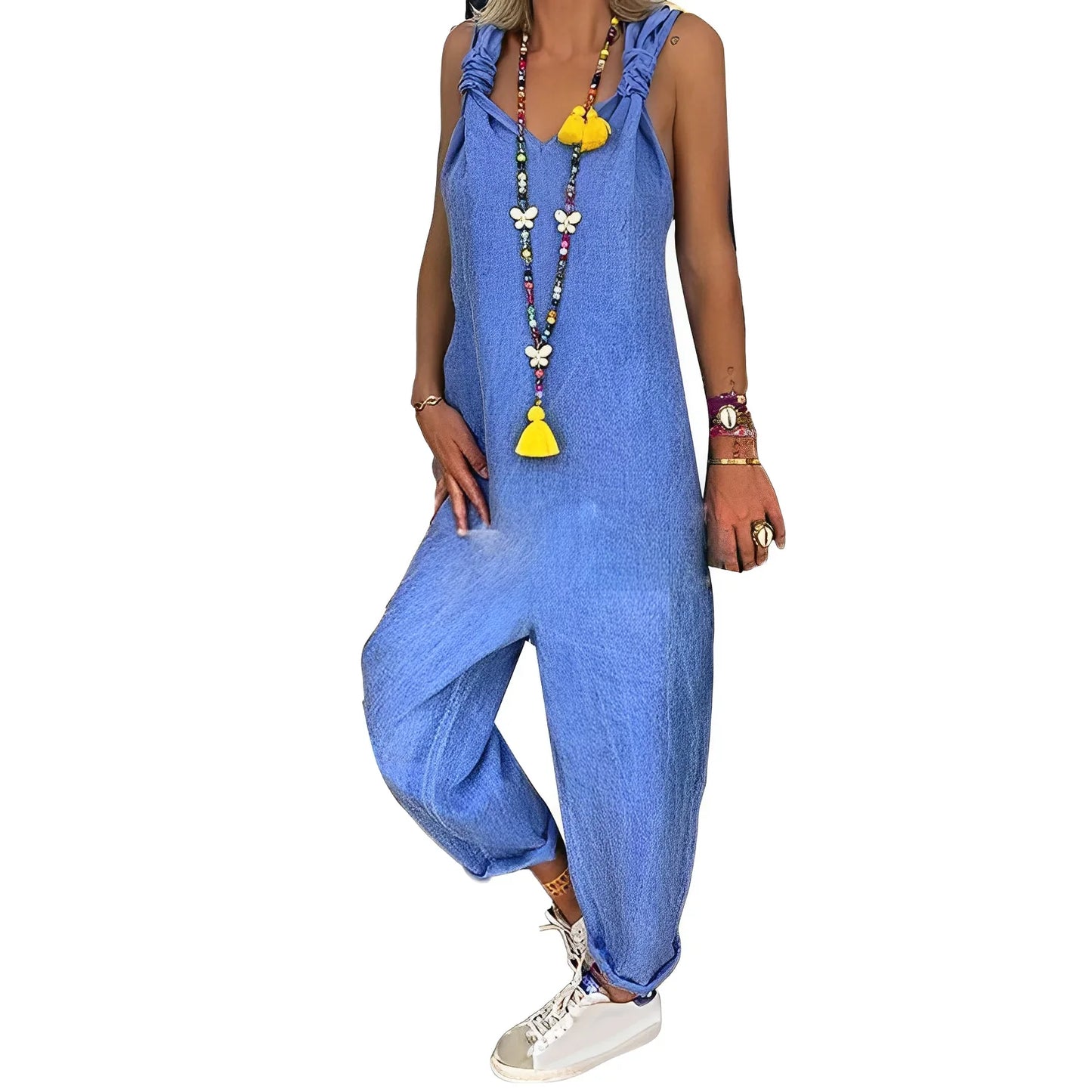 ELEGANTE LATZHOSE I BOHO-STIL - SAMIA