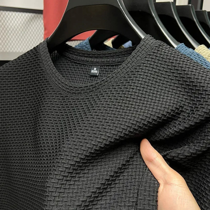 T-Skjorte en Maniche Corte i Mesh Issilke